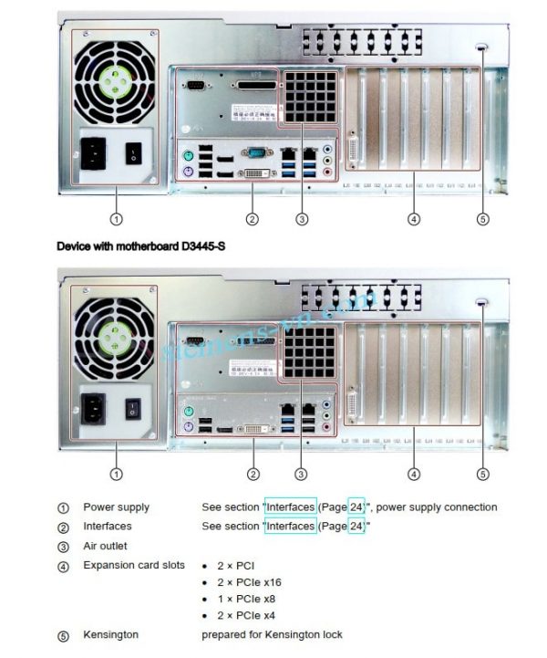 SIMATIC-IPC547G-Rack-PC-motherboard-D3446-S-D3445-S