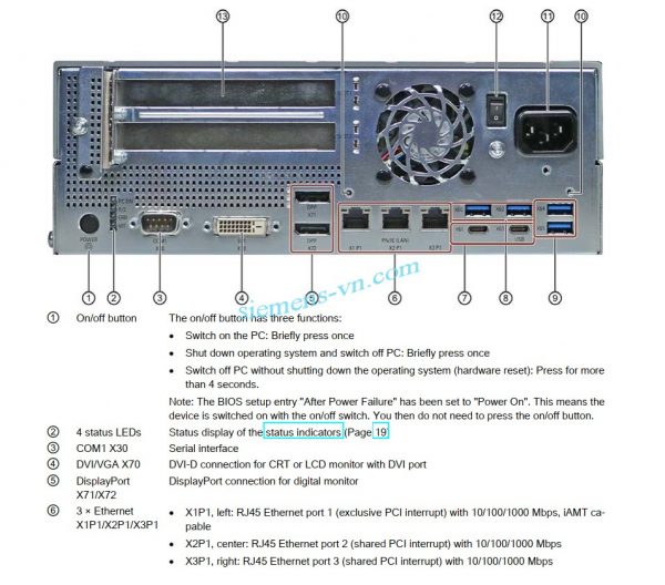 Cac-cong-ket-noi-SIMATIC IPC677E Panel PC