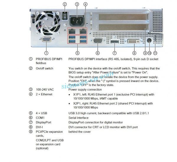 Cac-cong-truyen-thong-SIMATIC IPC677D Panel PC