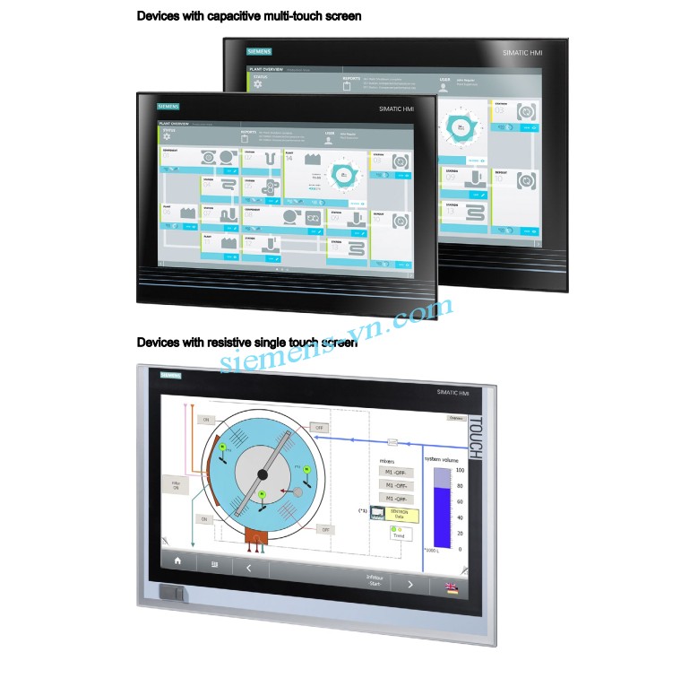 SIMATIC IPC677D Panel PC Muti-touch and single touch